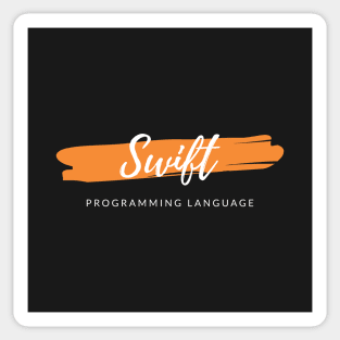 Swift Programming Language Paint Smear Sticker